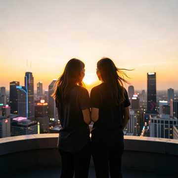 Rooftop Dawn
