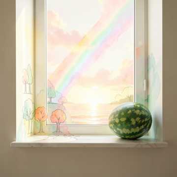 画夏天
