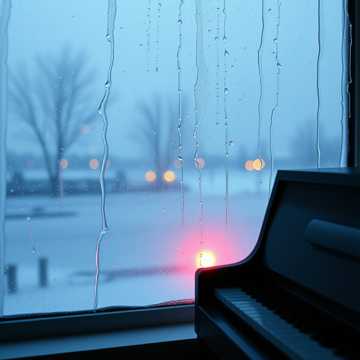 雨滴穿过铁窗的春天