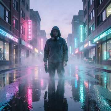 霓虹装睡