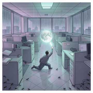 蚂蚁搬不动月光