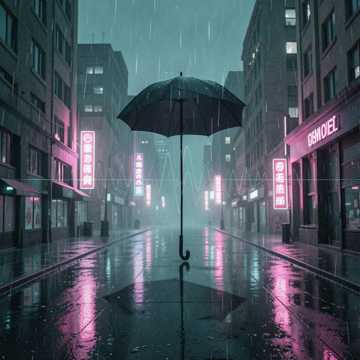 折不断的雨滴
