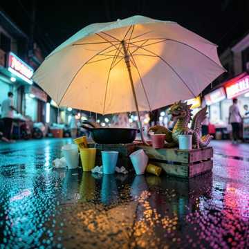 夜市跳起来