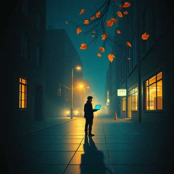 简历投进深夜风