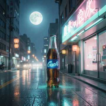 夏夜汽水瓶