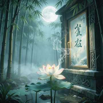 一人一花一世界