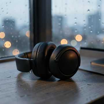 雨停在耳机里