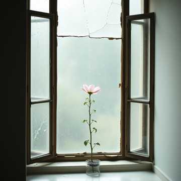碎镜里开的花