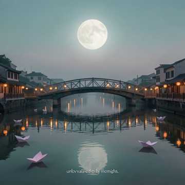 秦淮漂着故乡月