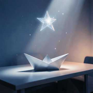 纸船里的星