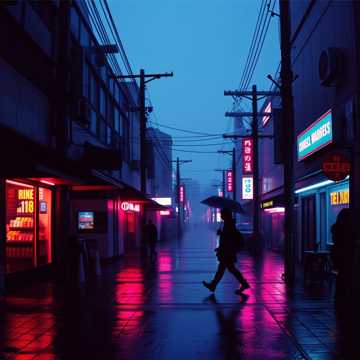 霓虹长影