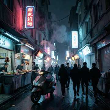 义井夜巡