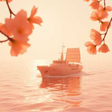 蜜渍杏子船