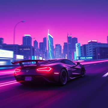Black road