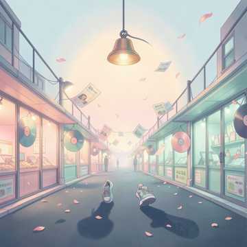 风筝追春夏