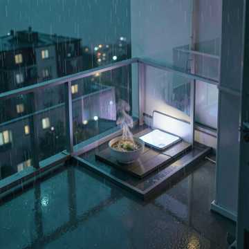 听雨的屋檐下