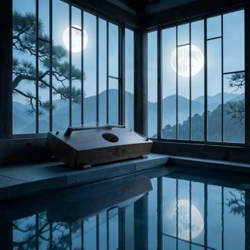 松风旧窗棂
