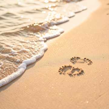 浪花写下她名字