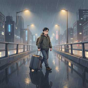 拖行李的二十公里