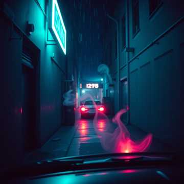 《霓虹漂流》  作词：十七＂作曲：十七＂