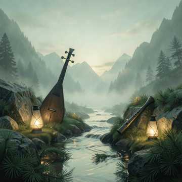 夜山琴语