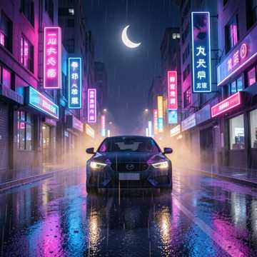 霓虹过弯