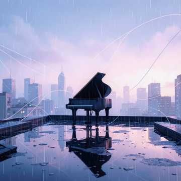 雨声收起的对白