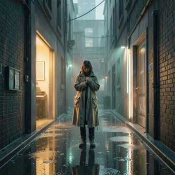 雨痕旧外套