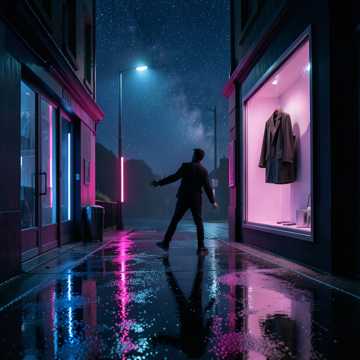 霓虹未眠人
