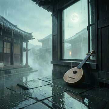 歌名：《檐前雨》