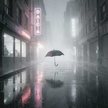 霓虹褪成灰