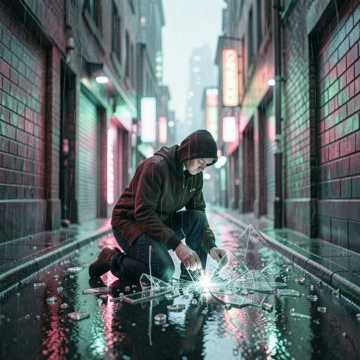 尘埃里的玻璃心