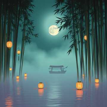 月下笛声