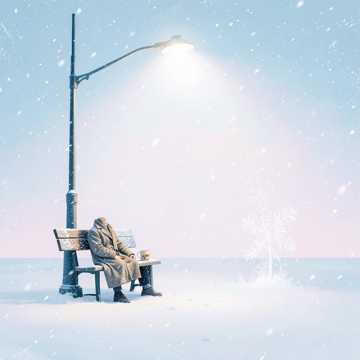我的心下起了雪