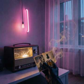 未关的收音机