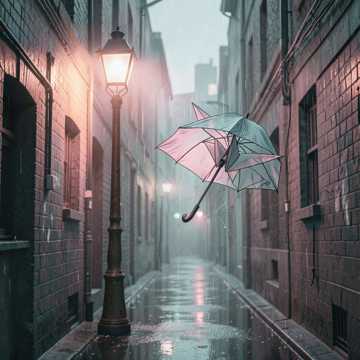 台风天纸鹤