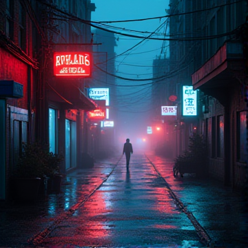 午夜的风吹