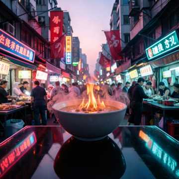 辣汤烫喉