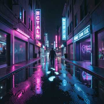 Neon Scars and Midni