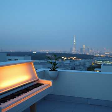 逆光面的夏天