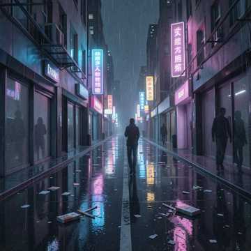 长街碎影