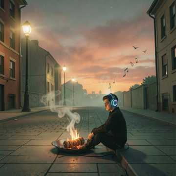 把心事留给晚风
