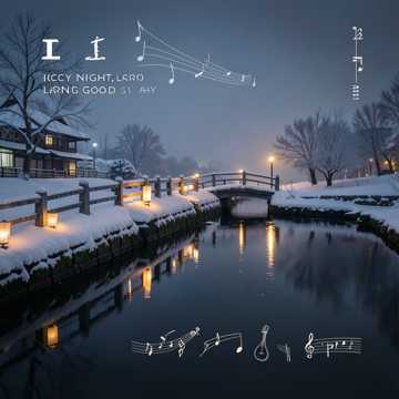 雪桥灯回望