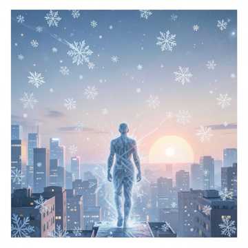 雪花追不上日落