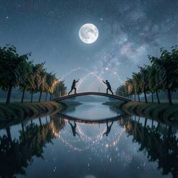 星河落鹊桥