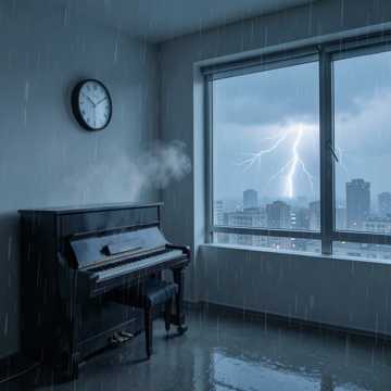 等着下雨的闹钟