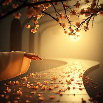 衣袖拂过杏花雨