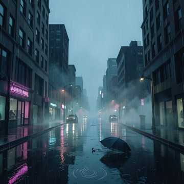 残城旧雨锁晨昏