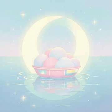 云朵摇摇船