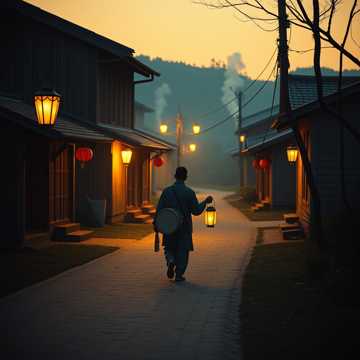 年味赶场的人